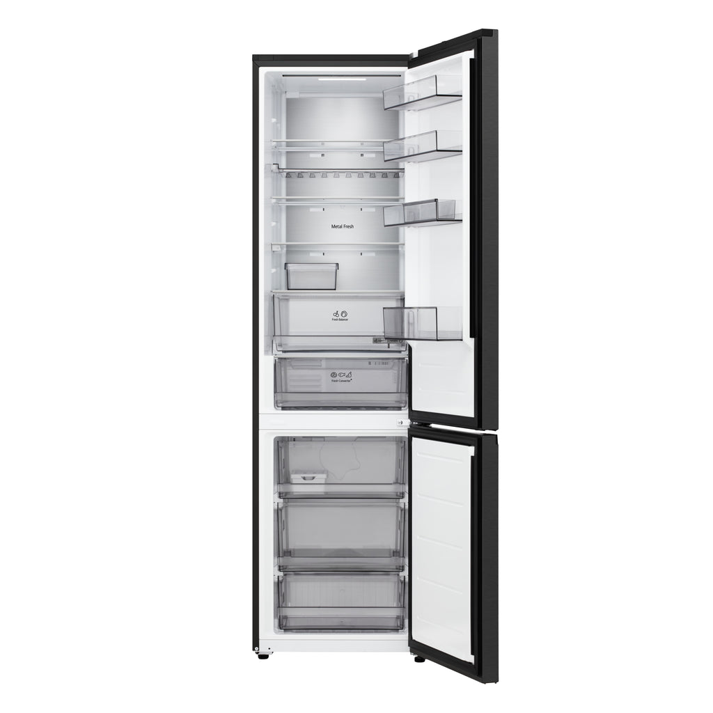 LG GBBS524CEV réfrigérateur-congélateur Pose libre 375 L Noir