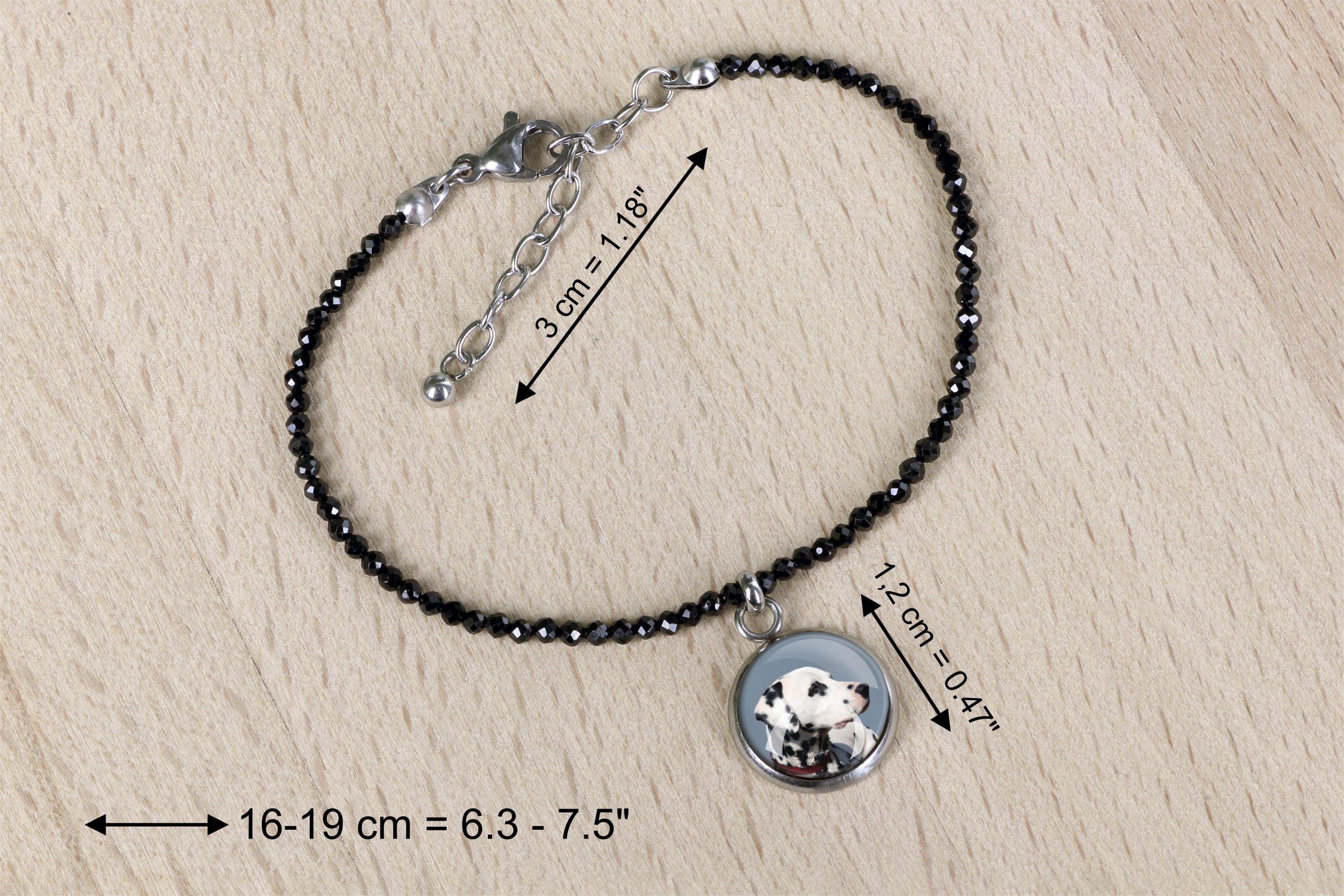 Akita, Akita Inu - bracelet with your photo handmade, unique jewelry from the Art-Dog brand