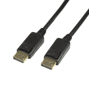 LogiLink CV0074 câble DisplayPort 5 m Noir