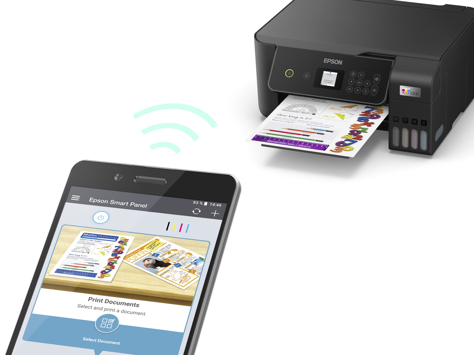 Epson Epson EcoTank ET-2871 Jet d'encre A4 5760 x 1440 DPI 33 ppm Wifi