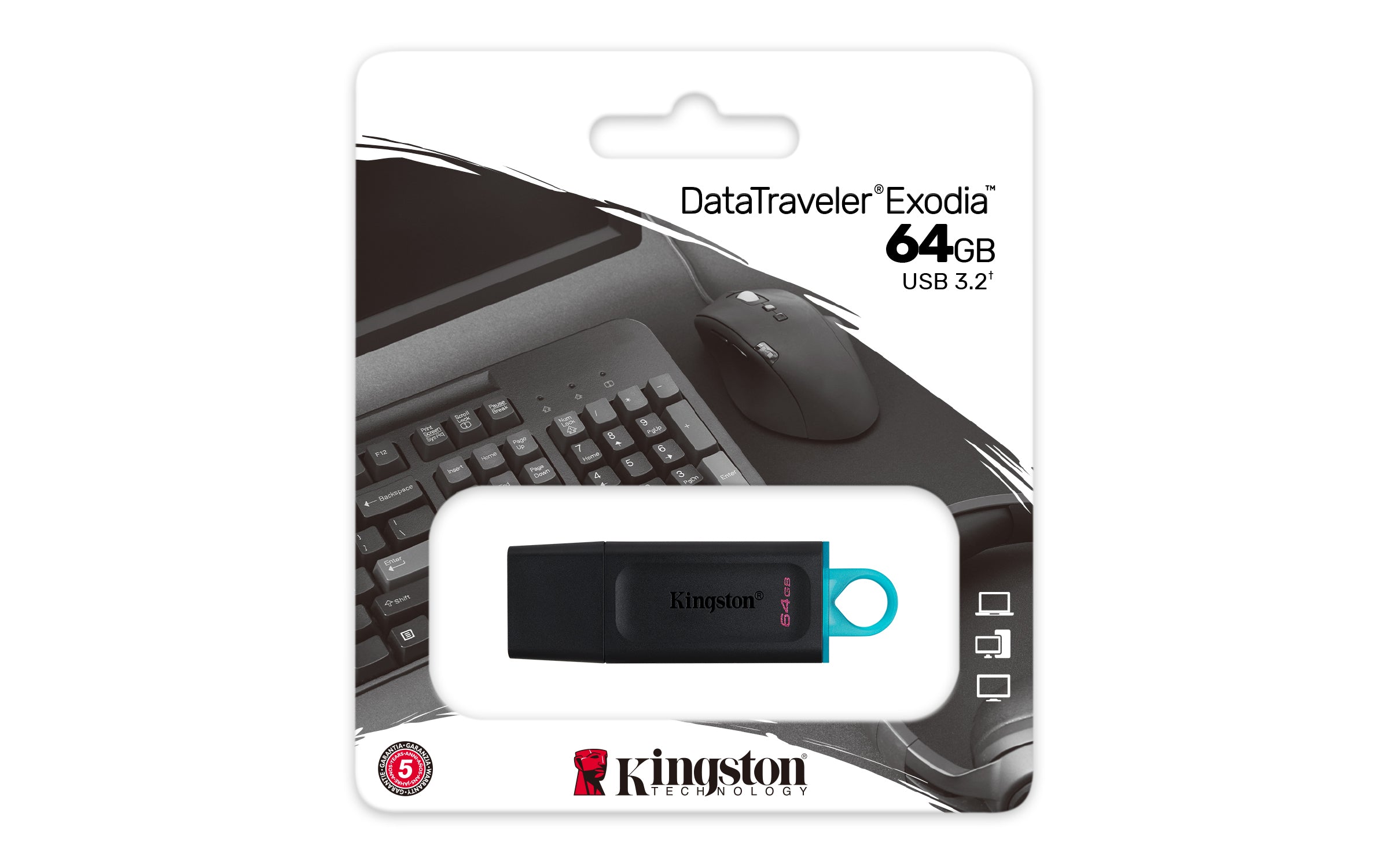 Kingston Technology DataTraveler Exodia - Clé USB 3.2