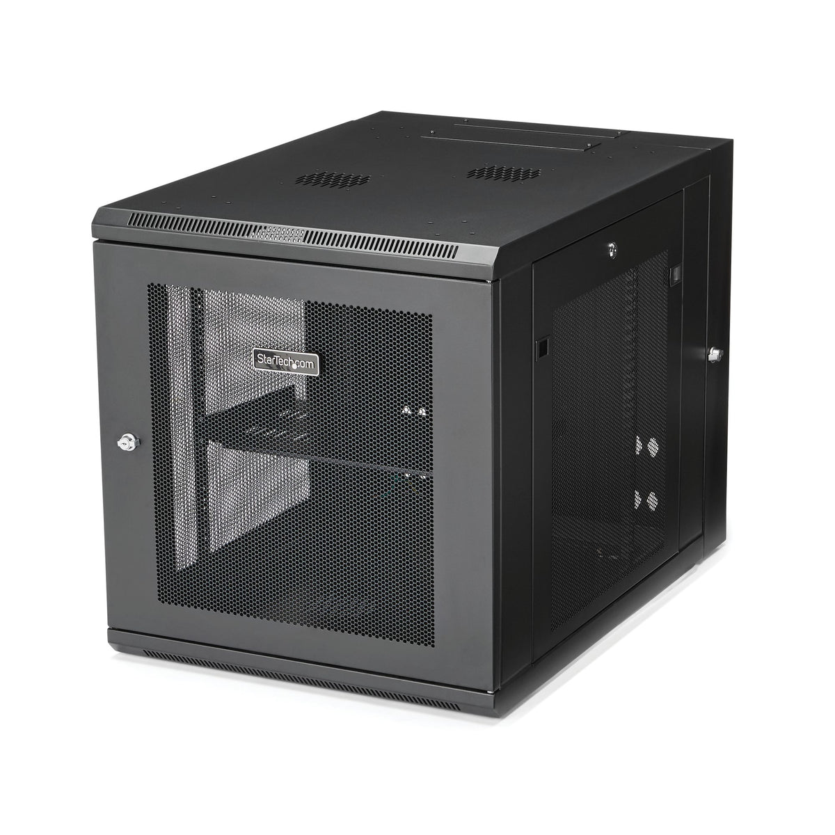 StarTech.com Armoire Réseau Murale 12U 19" avec Étagère 1U et 4 Montants