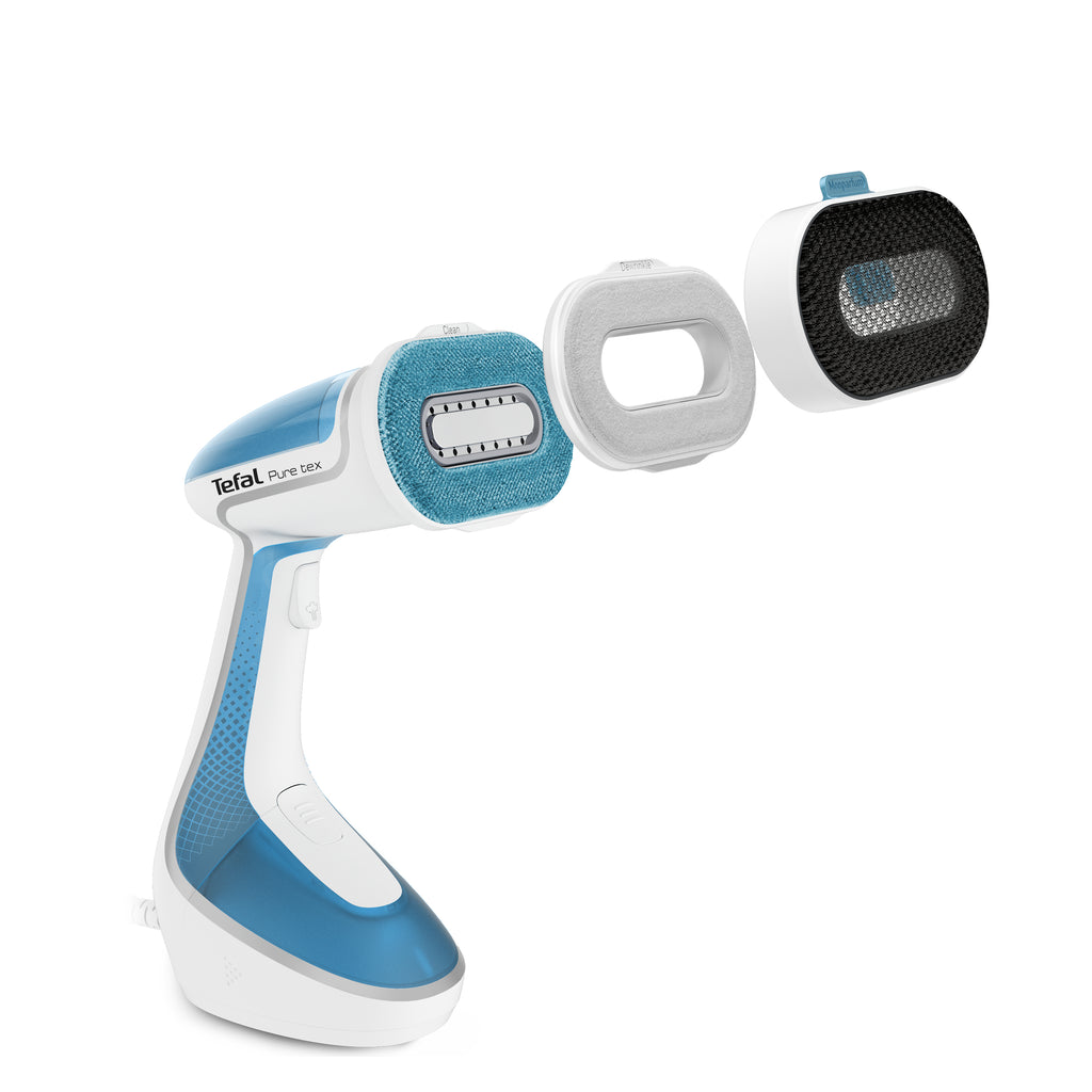 Tefal Pure Tex DT9530 Défroisseur vapeur portatif 0,2 L 1700 W Bleu, Blanc