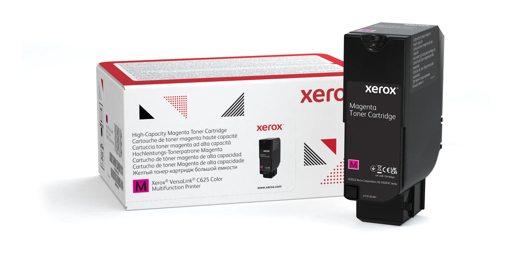 Xerox Cartouche de Toner Magenta Grande Capacité pour VersaLink C625, 16000 pages, 006R04638