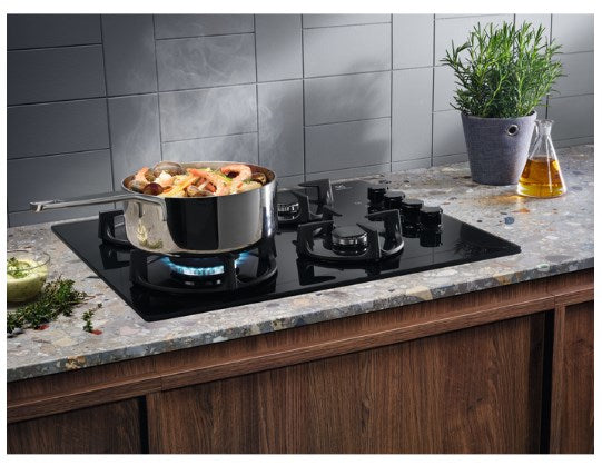 Electrolux EGG6407K Noir Intégré 59 cm Gaz 4 zone(s)