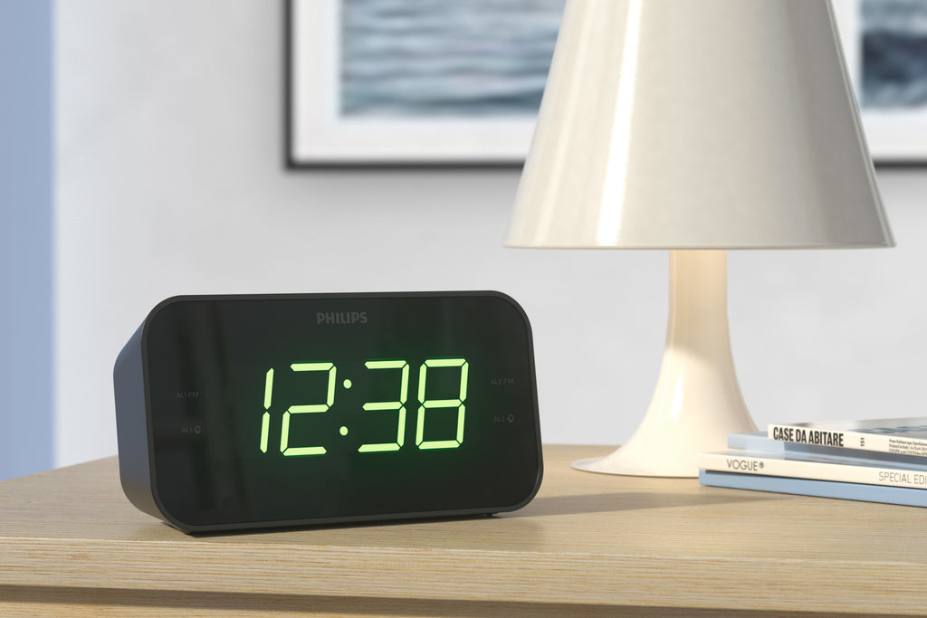 Philips TAR3306/12 réveille-matin Réveil numérique Noir