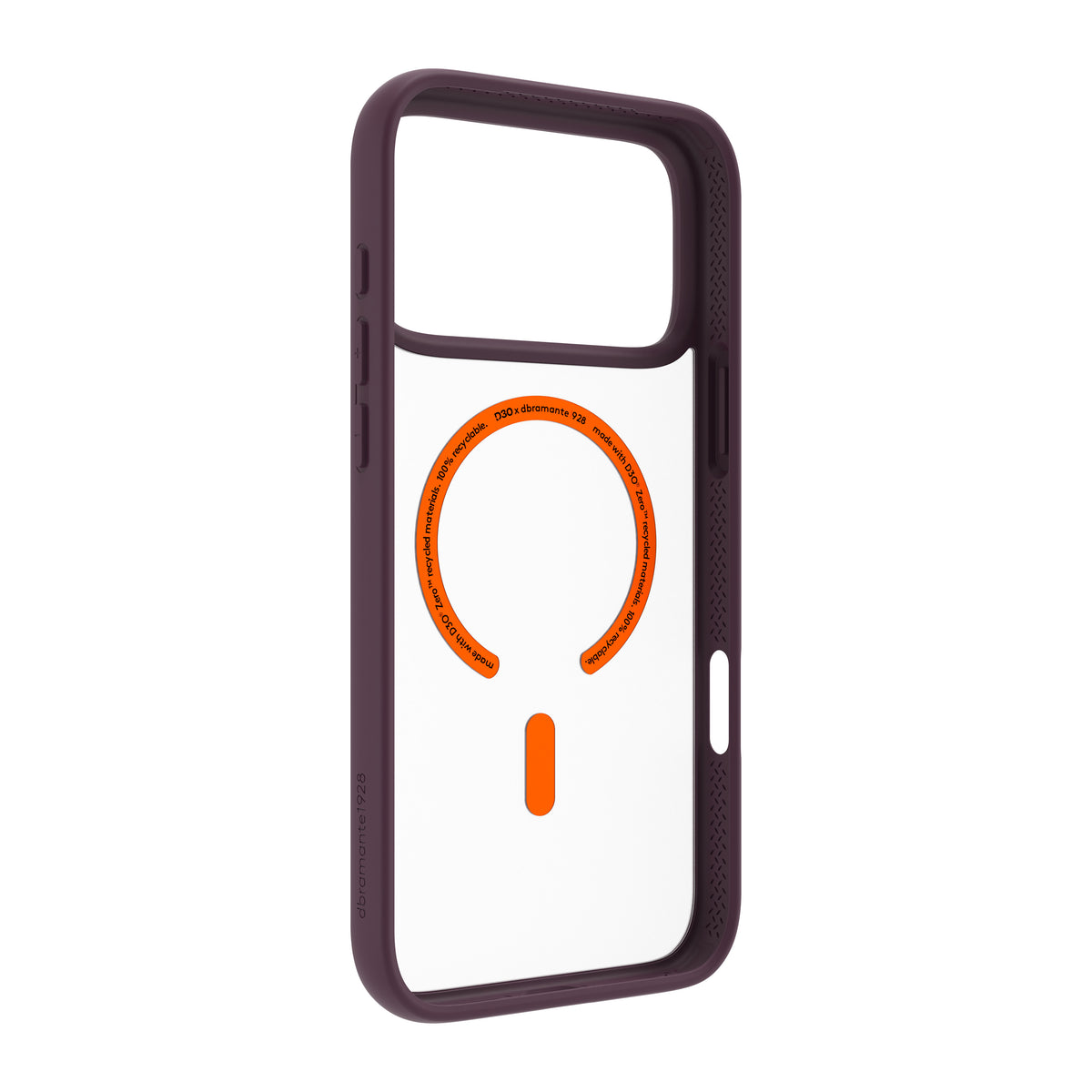 dbramante1928 Grenen Ultra D3O MS coque de protection pour téléphones portables 17,5 cm (6.9") Housse Bourgogne - vue 3
