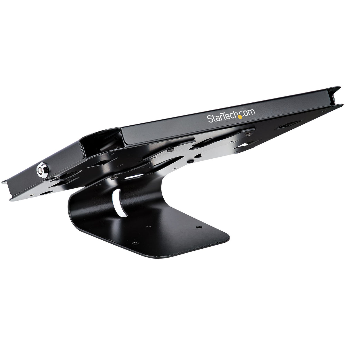 StarTech.com Secure Tablet Stand, Anti Theft Universal Tablet Holder for Tablets up to 10.5, Lockable Tablet Stand for Desk/ K-Slot Compatible, VESA Mount, Wall Mount Tablet Enclosure - Security POS Tablet Stand (SECTBLTPOS2) Tablet Stativ - vue 5