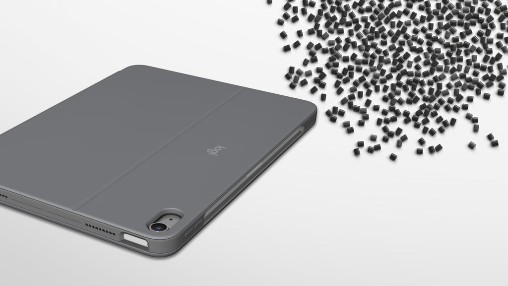 Logitech Combo Touch QWERTY Danés, Finlandés, Noruego, Sueco Smart Connector Gris