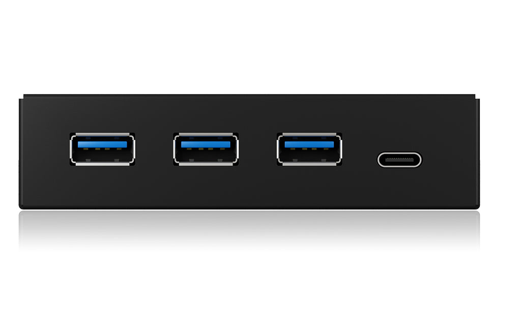 ICY BOX IB-HUB1418-i3 Noir - vue 5