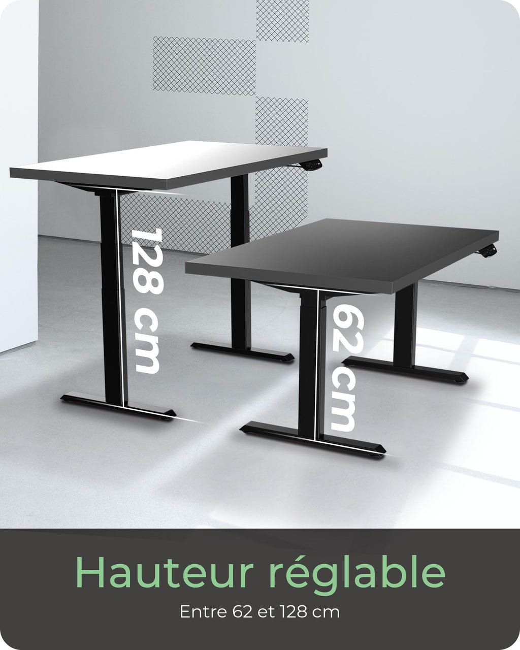 ICY BOX IB-EW206B-T Electrique 2 pieds Noir - vue 5