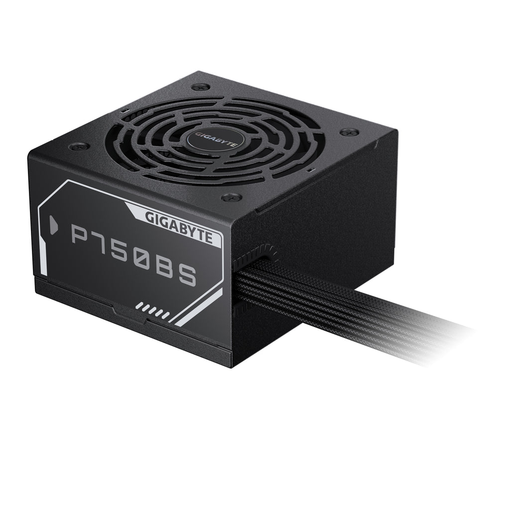 GIGABYTE P750BS Bloc d'Alimentation - PCI-E 6+2 Pin x 4, 80 PLUS Bronze, Ventilateur 120 mm, Compatible ATX, Prise EU