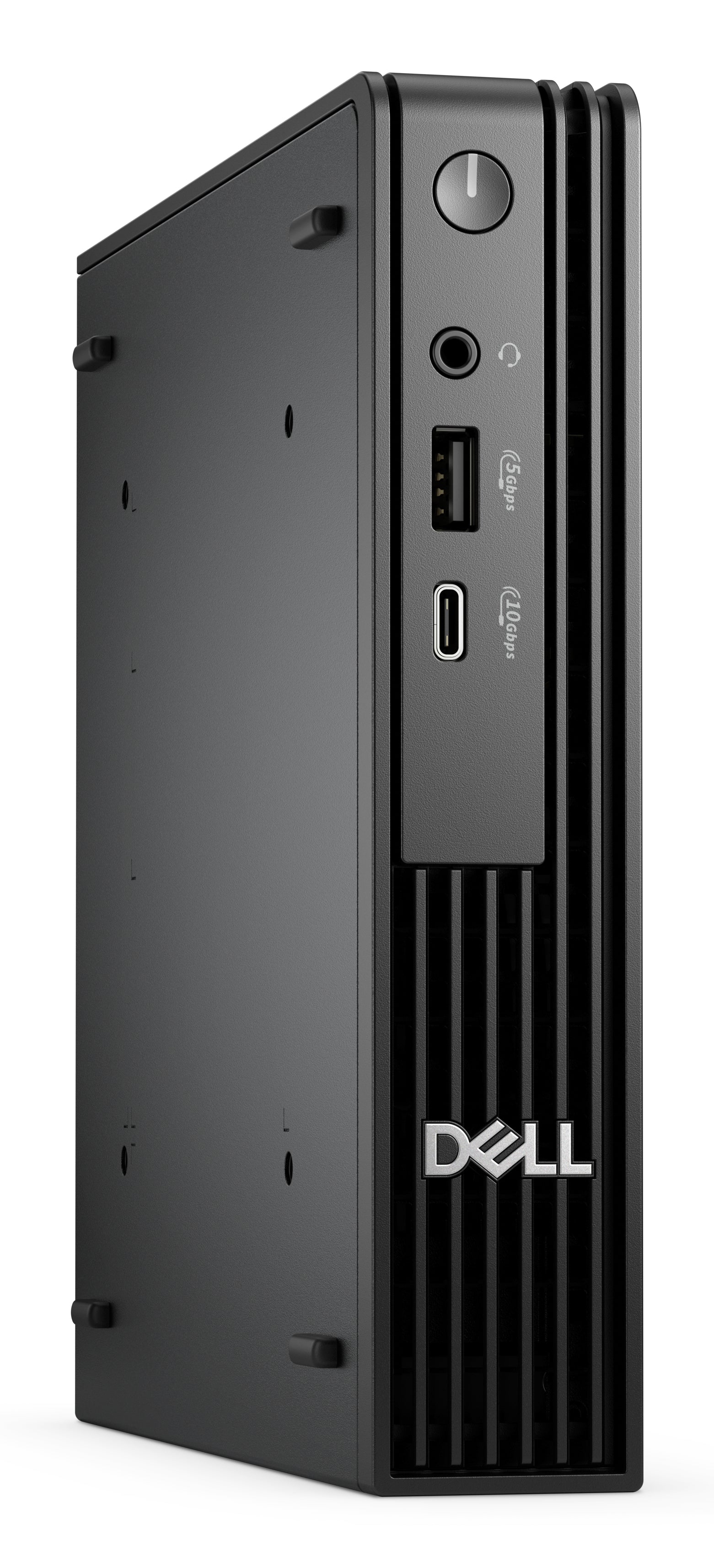 DELL Pro QCM1255 AMD Ryzen™ 5 PRO 8500GE 16 Go DDR5-SDRAM 512 Go SSD Windows 11 Pro Micro PC Mini PC Noir