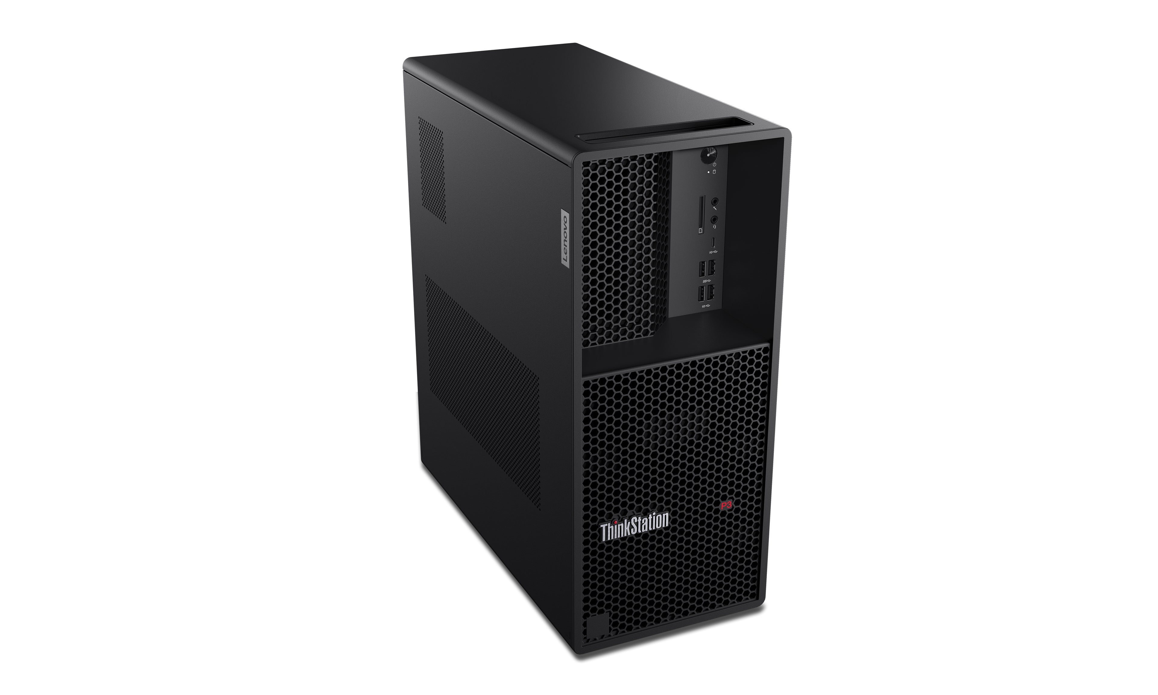 Lenovo ThinkStation P3 Tower Intel® Core™ i7 i7-14700 32 Go DDR5-SDRAM 512 Go SSD NVIDIA RTX A1000 Windows 11 Pro Station de travail Noir