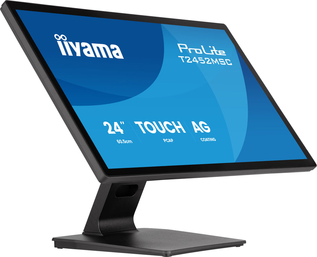 iiyama ProLite T2452MSC-B2AG écran plat de PC 61 cm (24") 1920 x 1080 pixels Full HD LED Écran tactile Noir