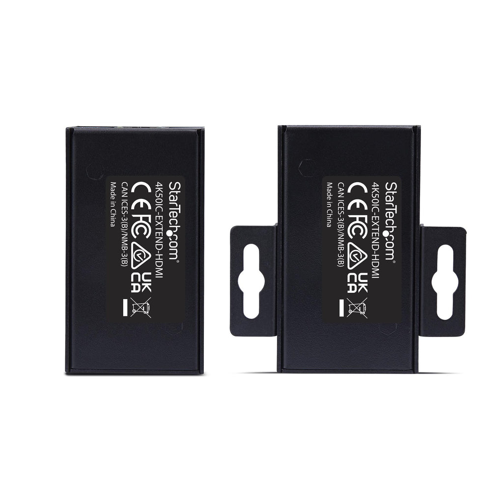 StarTech.com 4K50IC-EXTEND-HDMI Extension Audio/Vidéo Émetteur et Récepteur AV Noir