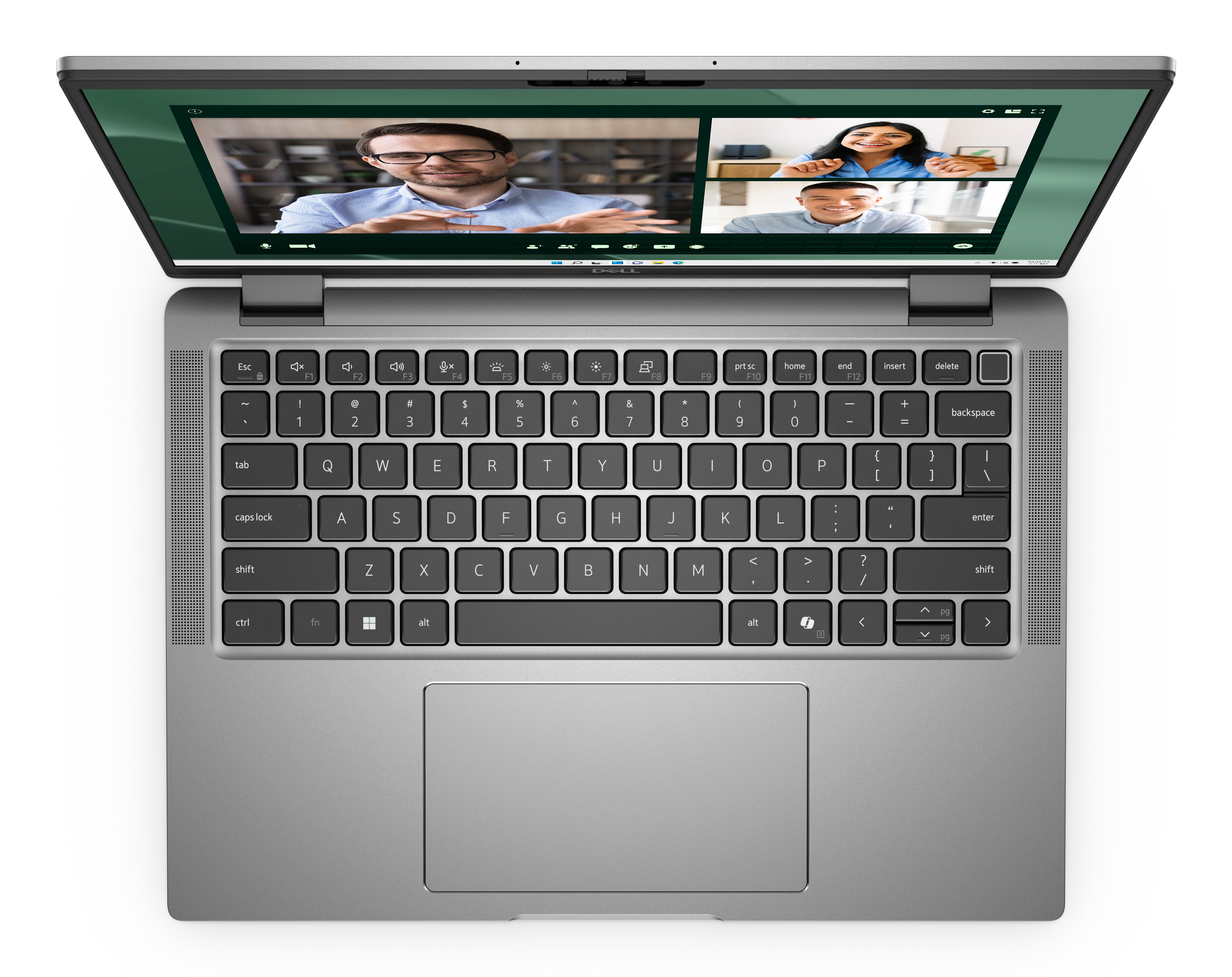 DELL Latitude 7450 2-in-1 Intel Core Ultra 7 165U Hybride (2-en-1) 35,6 cm (14") Écran tactile Full HD+ 16 Go LPDDR5x-SDRAM 512 Go SSD Wi-Fi 7 (802.11be) Windows 11 Pro Allemand Gris
