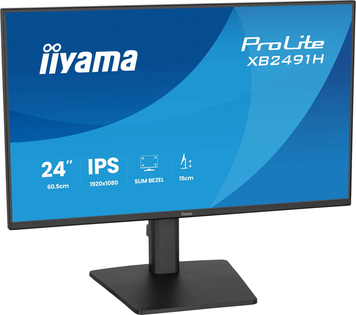 iiyama ProLite XB2491H-B1 Écran PC 60,5 cm (23.8") Full HD 1920 x 1080 LCD Noir