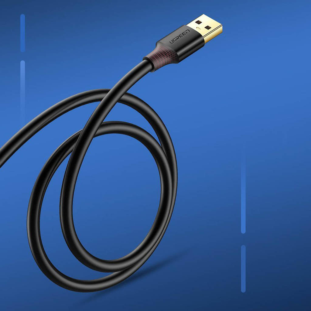Ugreen US129 câble USB USB 3.2 Gen 1 (3.1 Gen 1) 0,5 m USB A 5 Gbit/s Noir