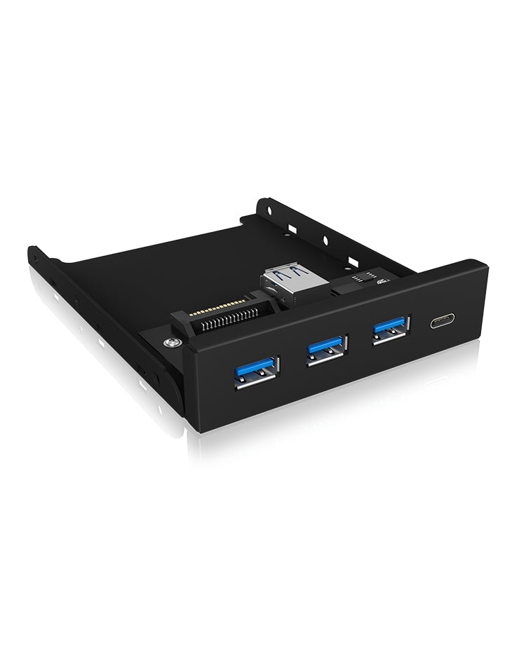 ICY BOX IB-HUB1418-i3 Noir - vue 6