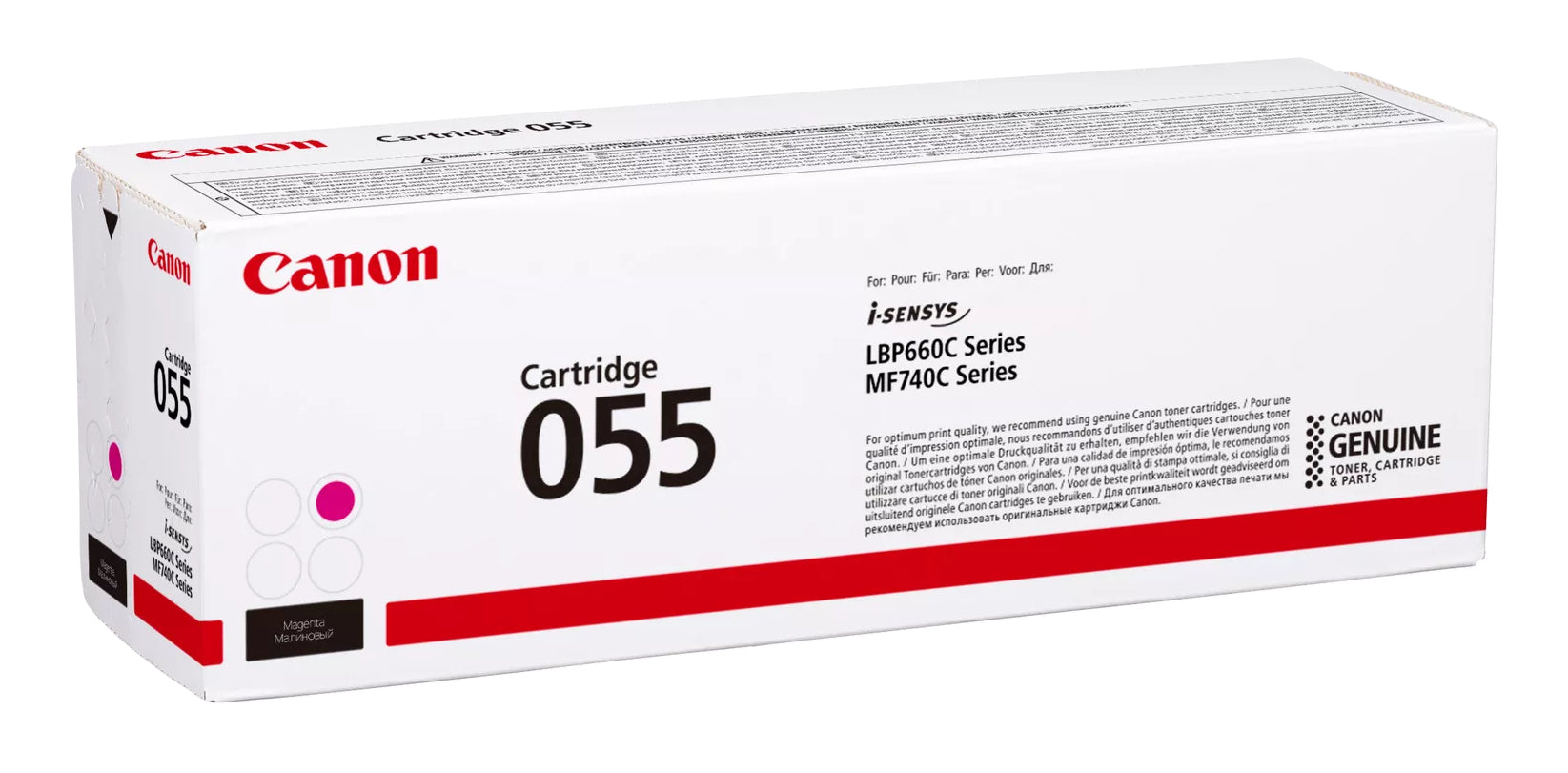Canon 055 Cartouche de toner 1 pièce(s) Original Magenta