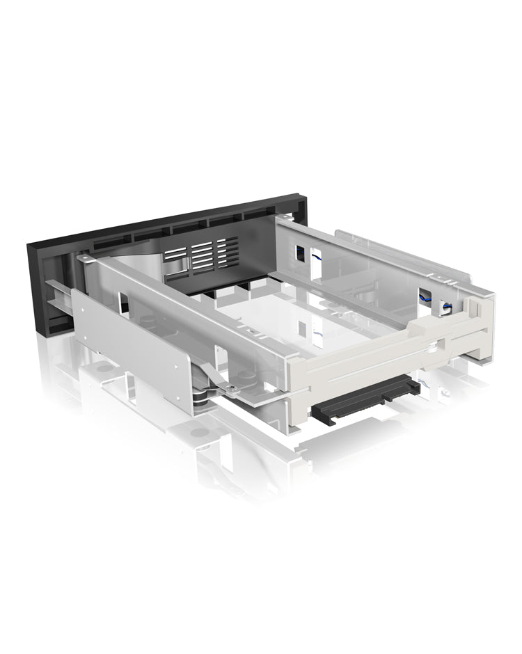 ICY BOX IB-168SK-B 13,3 cm (5.25") Panneau de support Noir - vue 3
