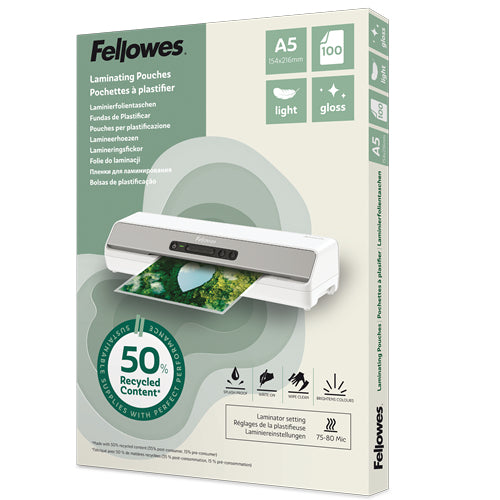 Fellowes 100143440 pochette plastique 100 pièce(s)