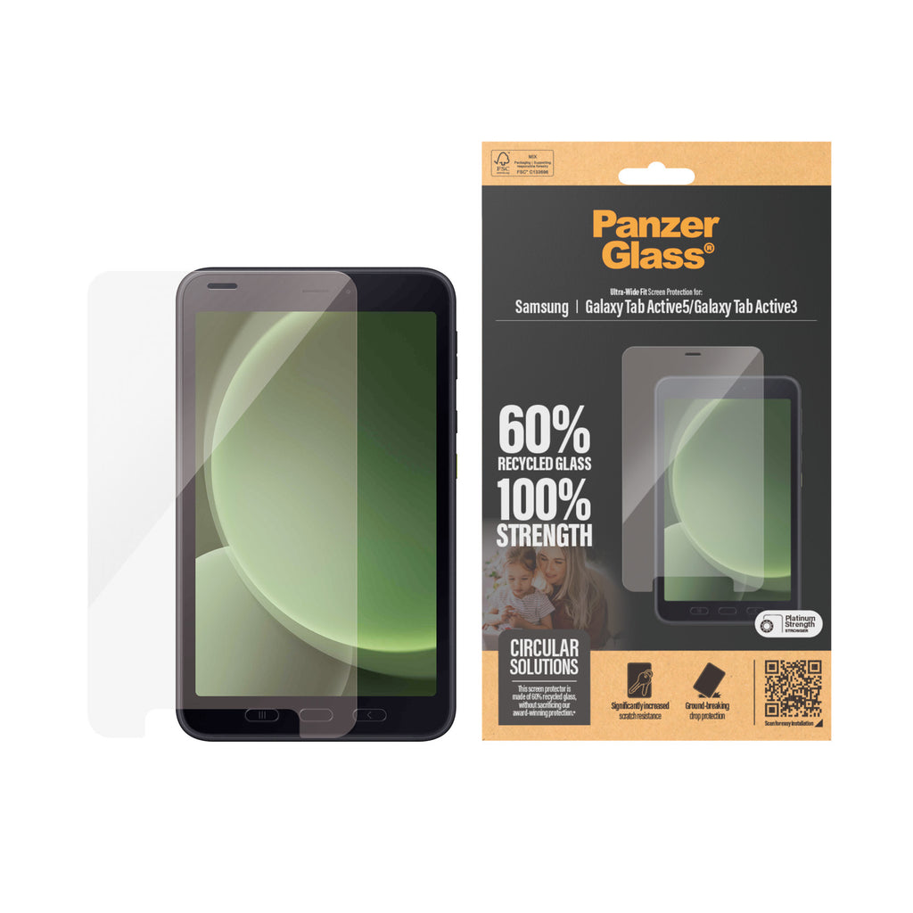 PanzerGlass ® Screen Protector Samsung Galaxy Tab Active5 | Active3 | Ultra-Wide Fit Protection d'écran transparent 1 pièce(s)