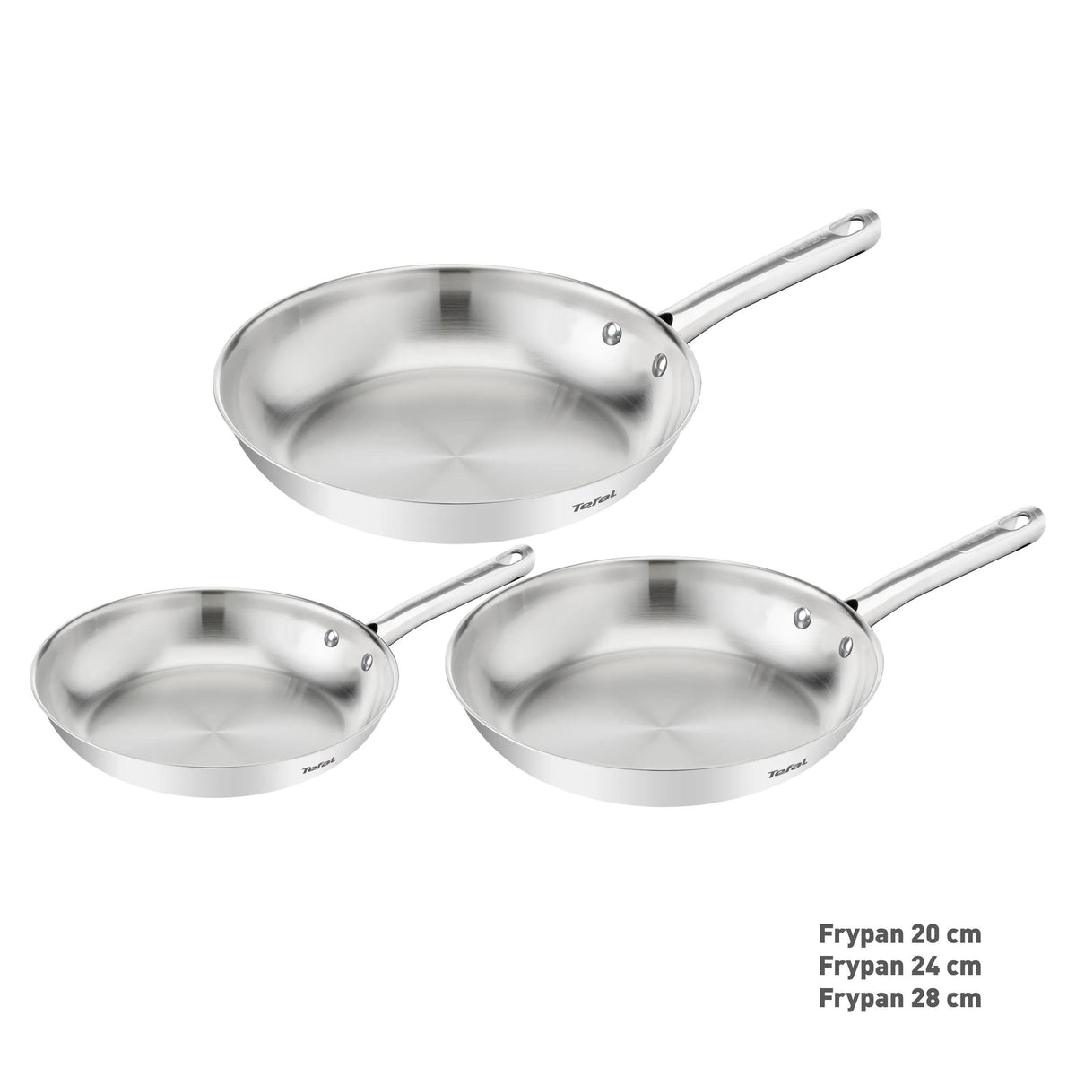 Tefal B866S334 ensemble de casserole et poêle 3 pièce(s)