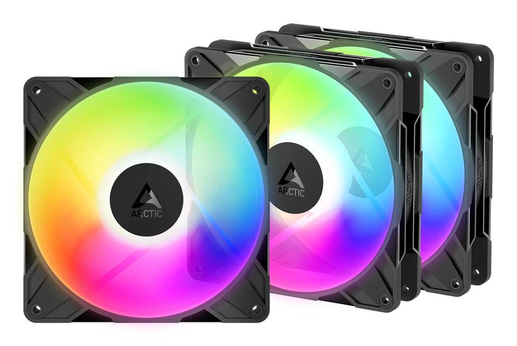 ARCTIC Freezer P14 Pro Reverse A-RGB - 3 Pack Boitier PC Ventilateur 14 cm Noir 3 pièce(s)