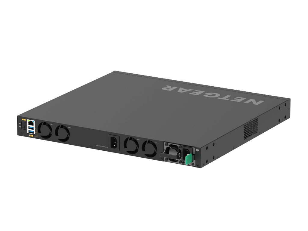 NETGEAR XSM4328CV Switch Géré L3 10G Ethernet PoE 24 Ports RJ-45 1U Noir