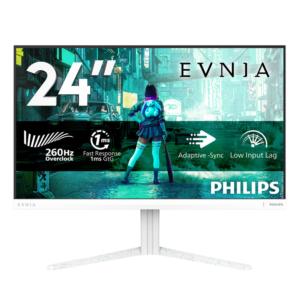 Philips Evnia 3000 24M2N3201P/00 écran plat de PC 60,5 cm (23.8") 1920 x 1080 pixels Full HD LCD Blanc