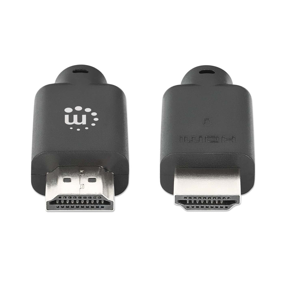 Manhattan Câble HDMI 4K@60 Hz avec Ethernet, 10 m, adapté à TOUT les usages 4K et 1080p/HD - lors de la mise à niveau ou