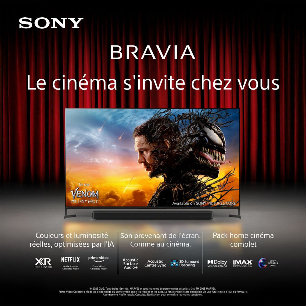 SONY TV LED 4K 55'' (139 cm) Bravia 3 K55S35B