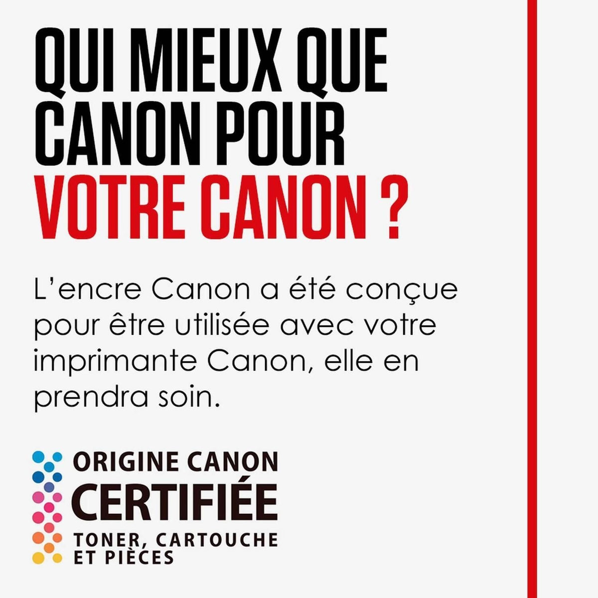 Canon Bouteille d'encre d'origine cyan GI-51 C