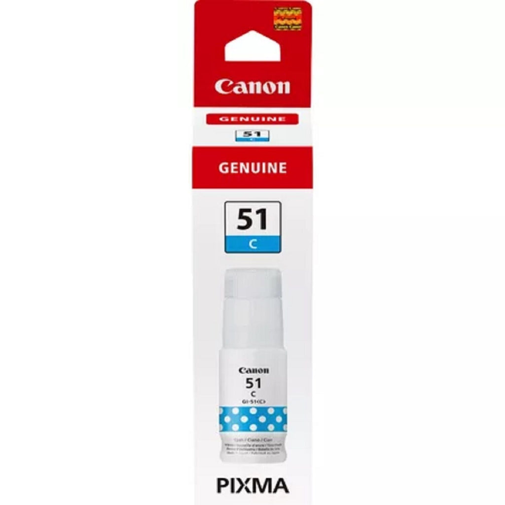 Canon Bouteille d'encre d'origine cyan GI-51 C