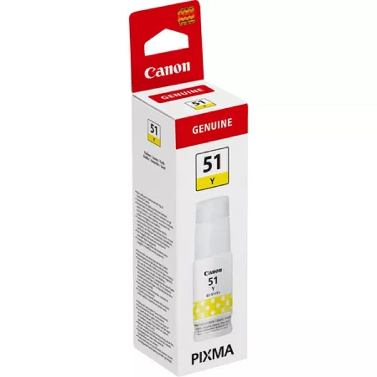 Canon Bouteille d'encre d'origine jaune GI-51 Y