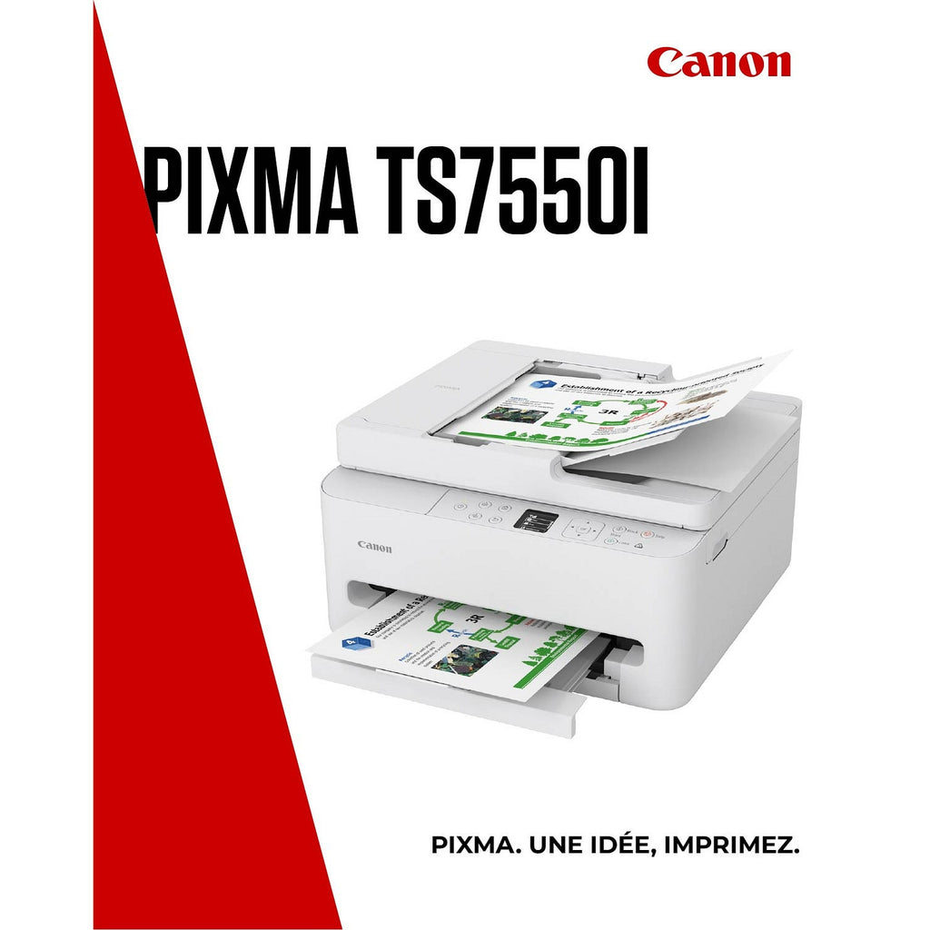 Canon Imprimante multifonctions jet d'encre Pixma TS7550i