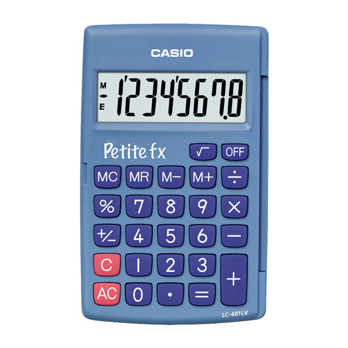 Casio Calculatrice Petite fx bleue