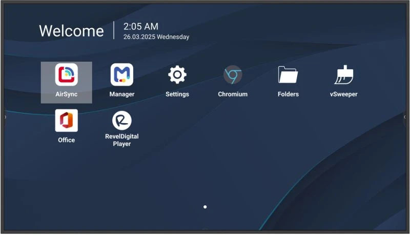 Viewsonic CDE5514-2C Écran d'Affichage Dynamique 55" 4K Ultra HD LCD Wifi Android 14 Noir