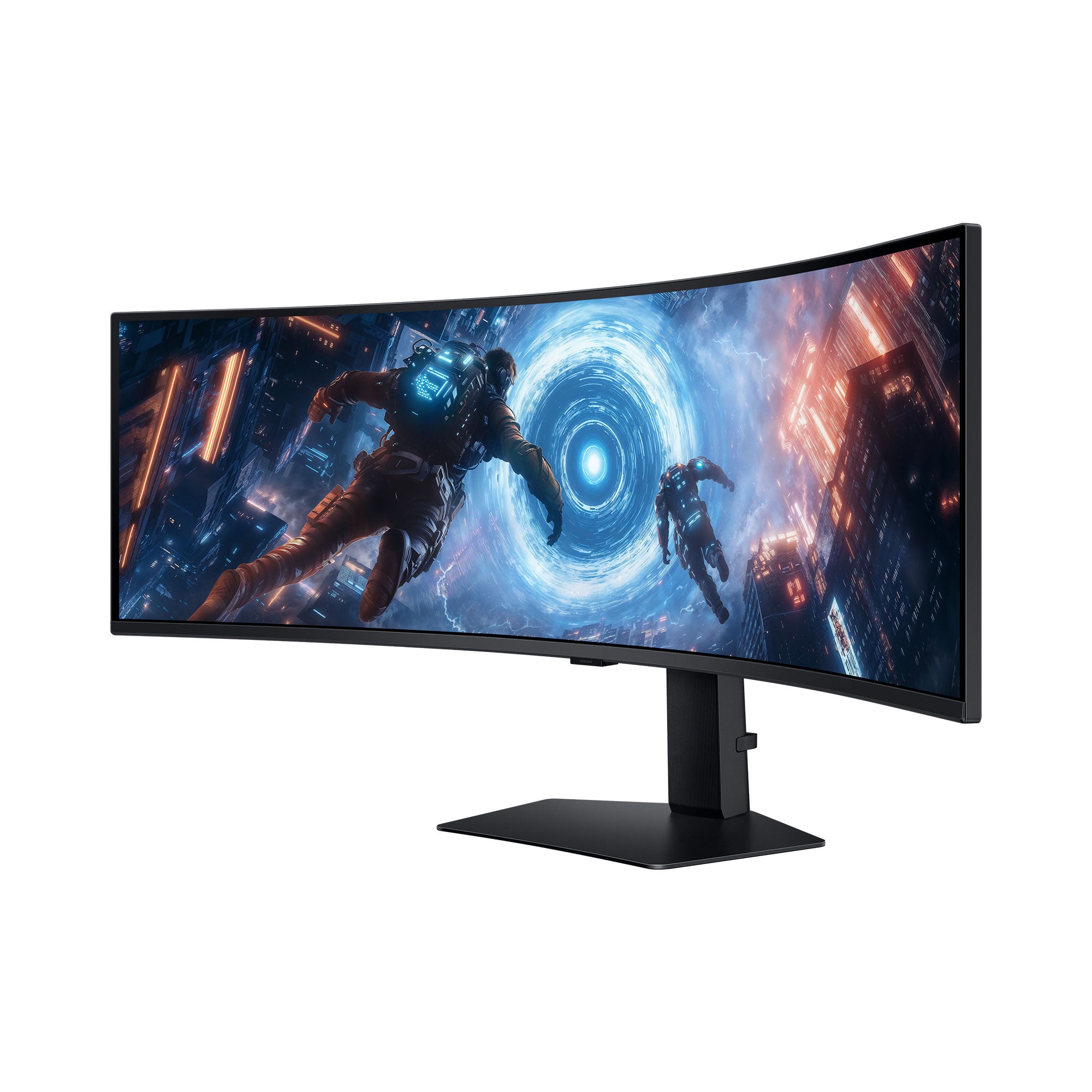 Samsung Samsung G91F écran plat de PC 124,5 cm (49") 5120 x 1440 pixels Dual QHD LCD Noir