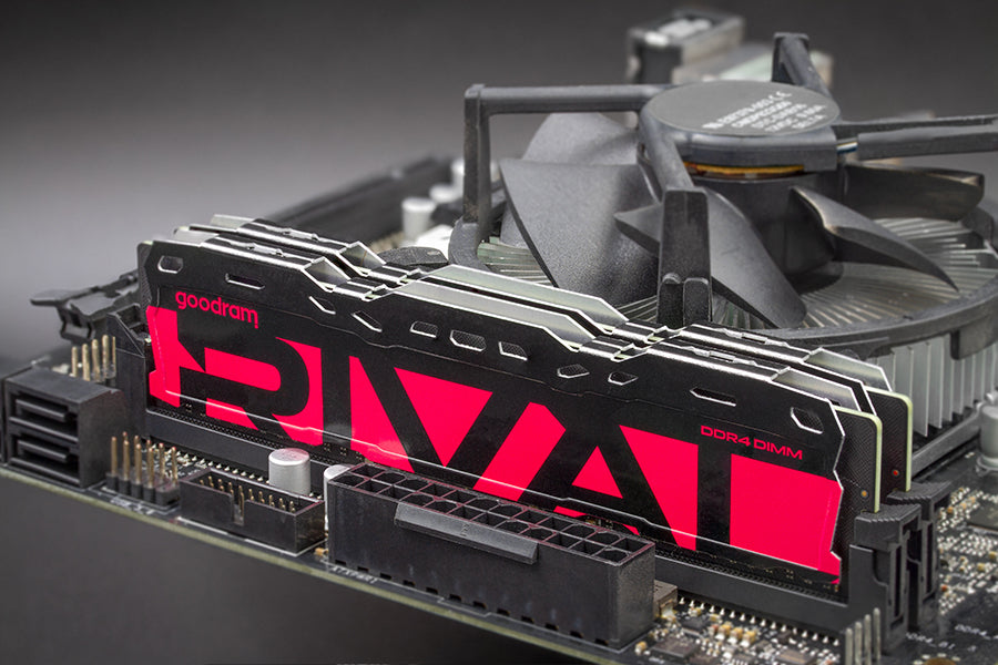 Goodram *DDR4 Rival Radiant 32GB (2*16)/3200 CL16 Red module de mémoire 32 Go 2 x 16 Go 3200 MT/s 288-pin DIMM