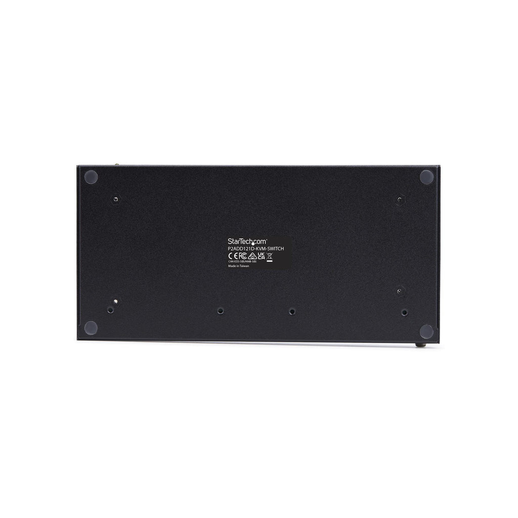 StarTech.com Switch KVM DisplayPort 2 Ports Matrice Vidéo Double Vue 4K 60Hz Hub USB