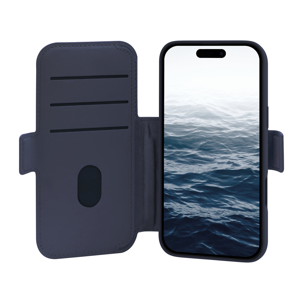 Coque de Protection Folio Lynge MS ICON pour iPhone 17 Pro Max, Bleu