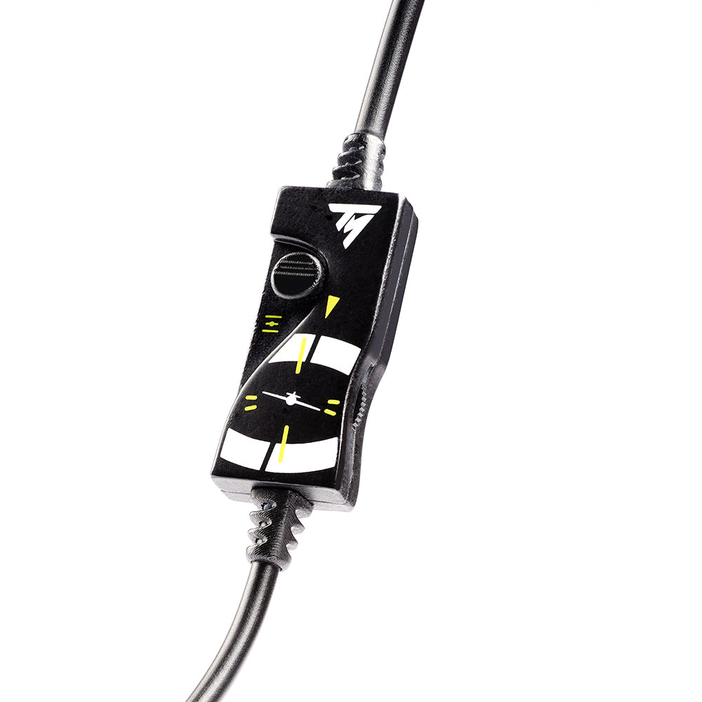 Thrustmaster T.Flight U.S. Air Force Casque Aviation avec Fil, Noir et Gris