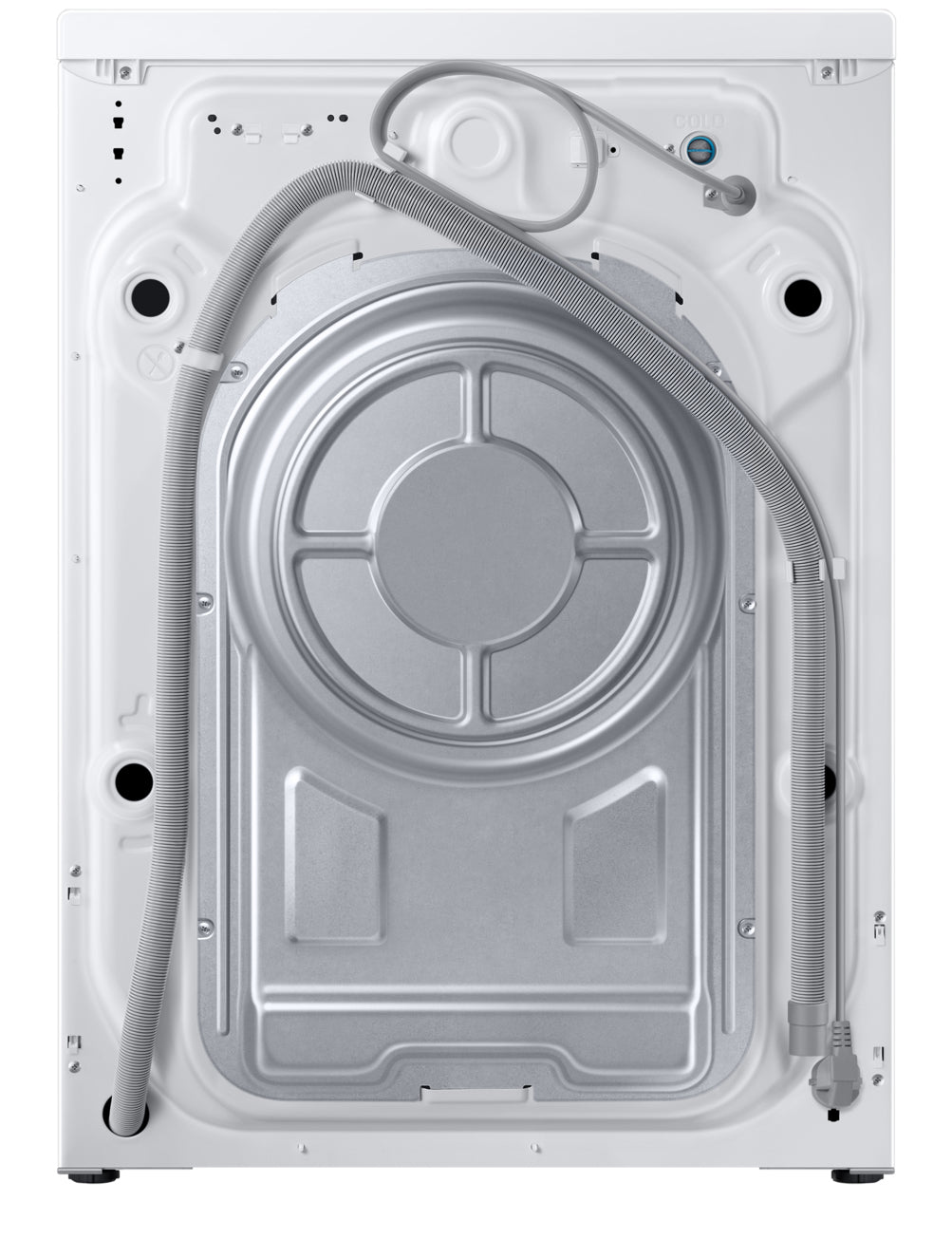 Samsung WD90DG6G94BKU4 machine à laver avec sèche linge Pose libre Charge avant Blanc
