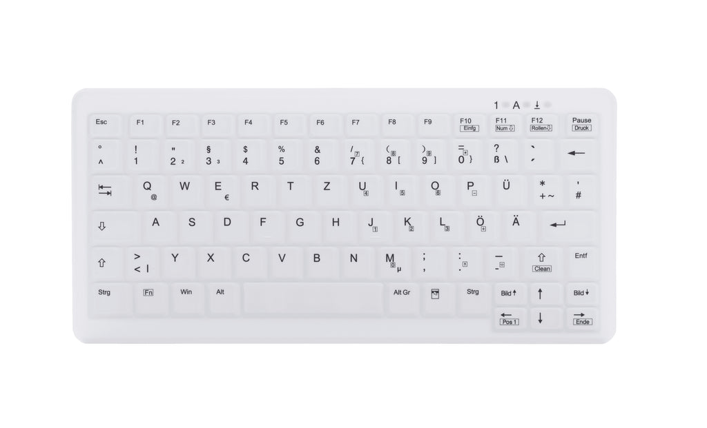 Contour Design Active Key AK-C4110 clavier Médical USB QWERTZ Allemand Blanc