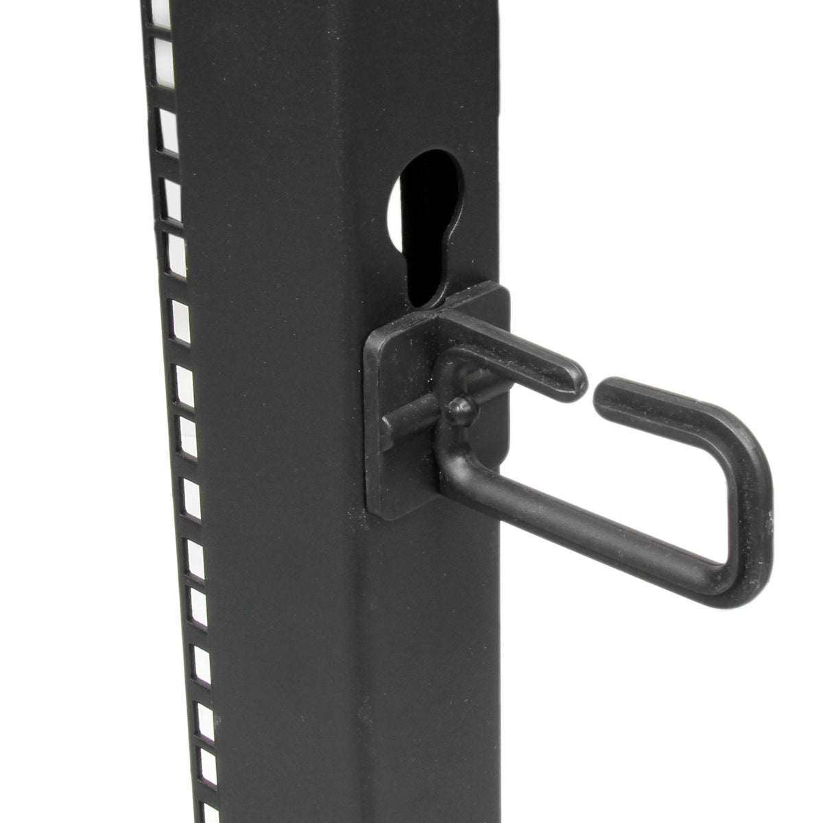 StarTech.com Rack Serveur Mobile 8U 4 Montants 19" avec Roulettes et Profondeur Ajustable