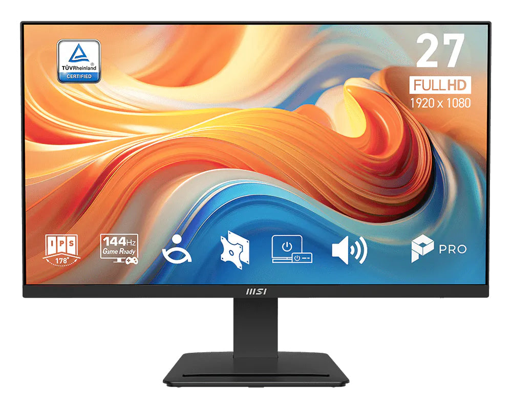 MSI Pro MP273 E14A écran plat de PC 68,6 cm (27") 1920 x 1080 pixels Full HD LCD Noir