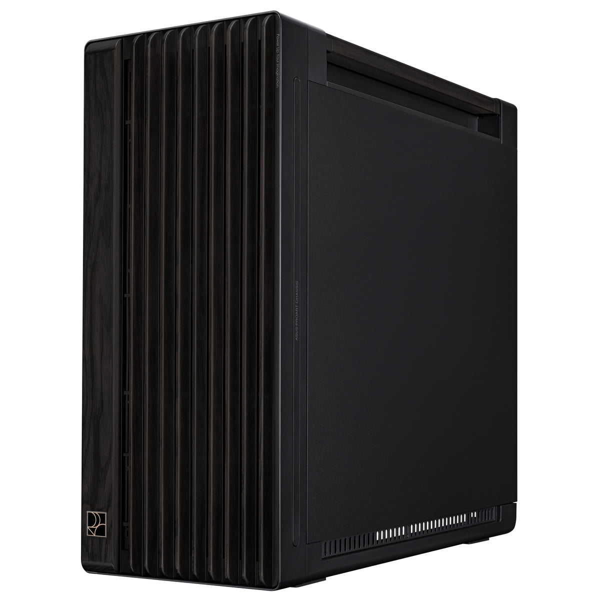 ASUS ProArt PA602 Wood Edition Boîtier PC Midi Tower Noir avec Panneau Métal